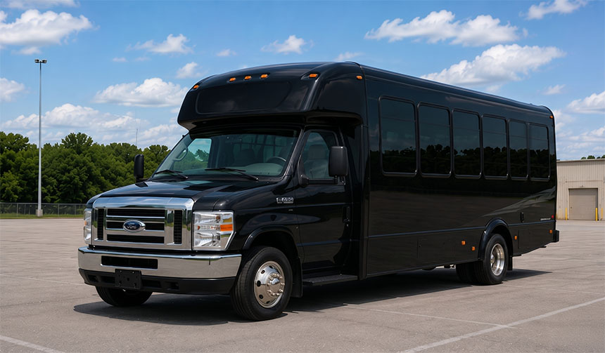 20-passenger minibus available for charter in Hillsboro, OR