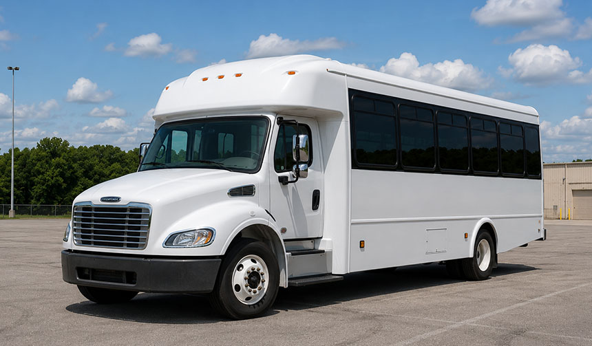 25-passenger minibus available for charter in Hillsboro, OR